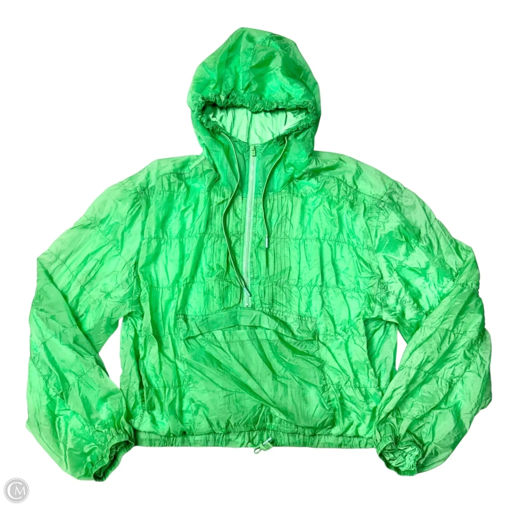 Minimal Daily Fit Athletic Jacket By Free People In Green, Size: M