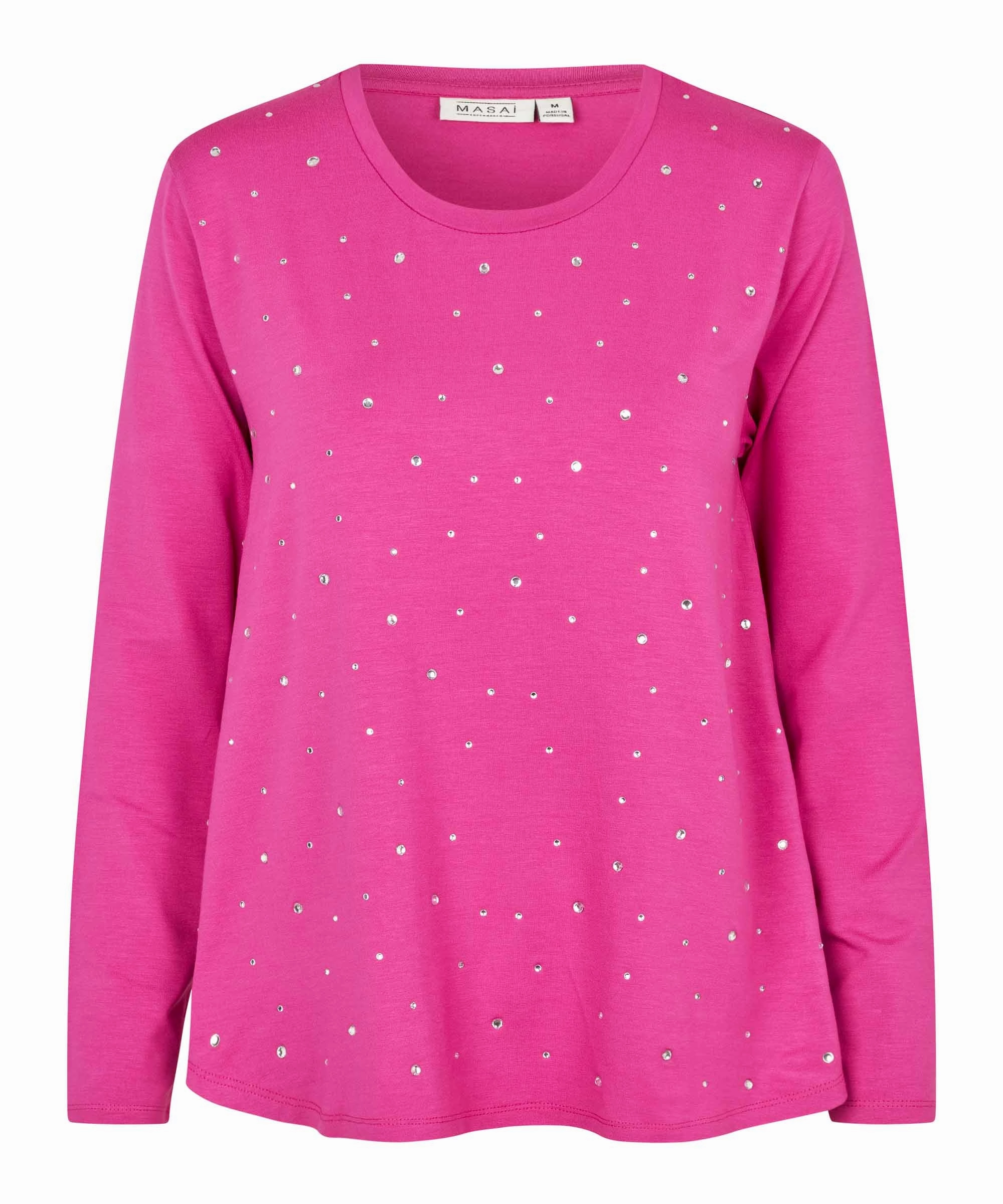 CushionedSupport 1010215 MaBadisna Top - Fuchsia Red