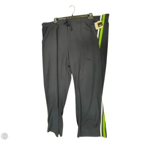 Anti Pilling Treatment Athletic Pants By Mossimo In Blue & Green, Size: 3x