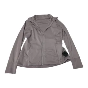 Three Layer Laminate Adventure Day Look Athletic Jacket By Layer 8 In Purple, Size: M