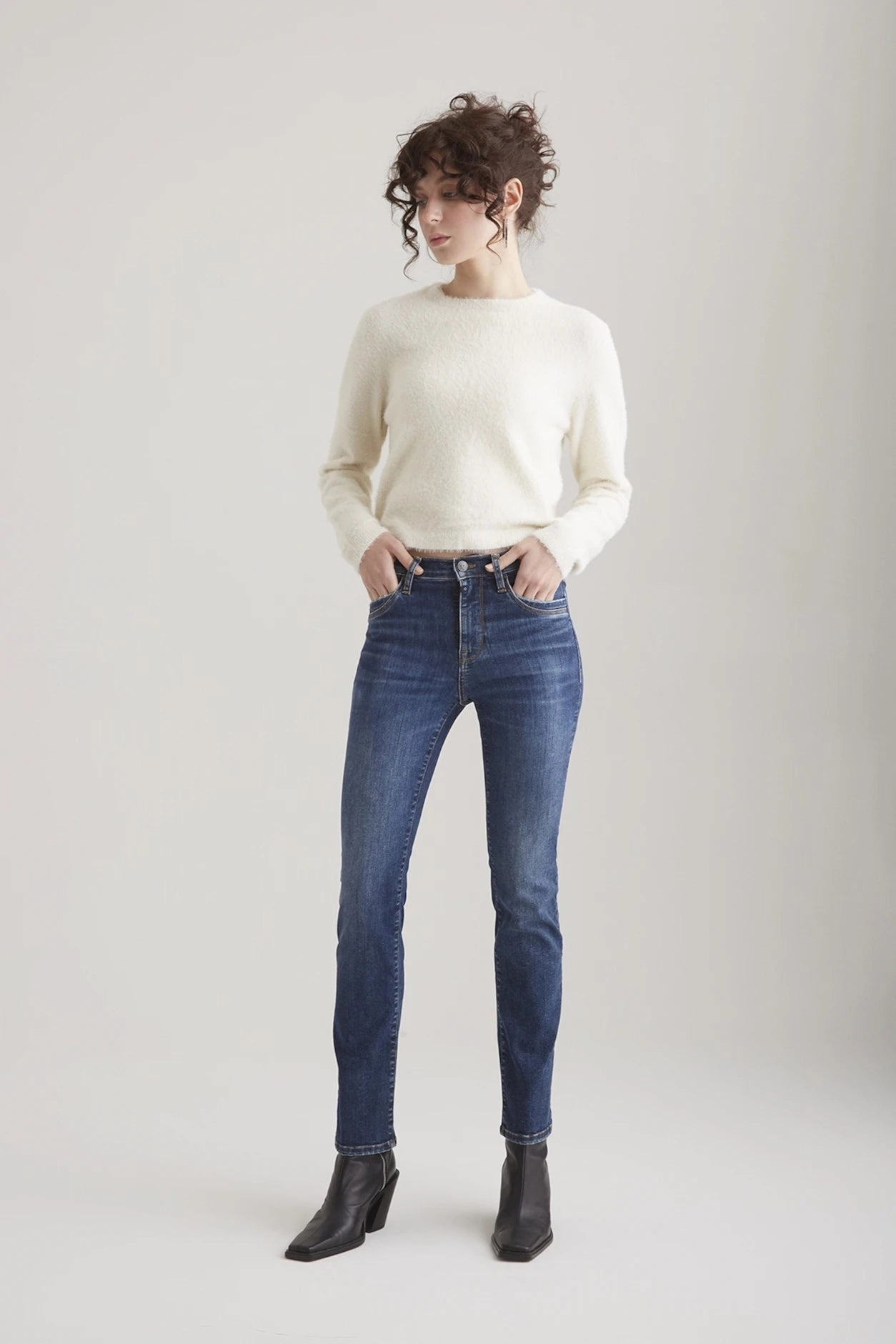 Relaxed Wearable Comfortable Layering Hannah - Pant - True Blue - L32