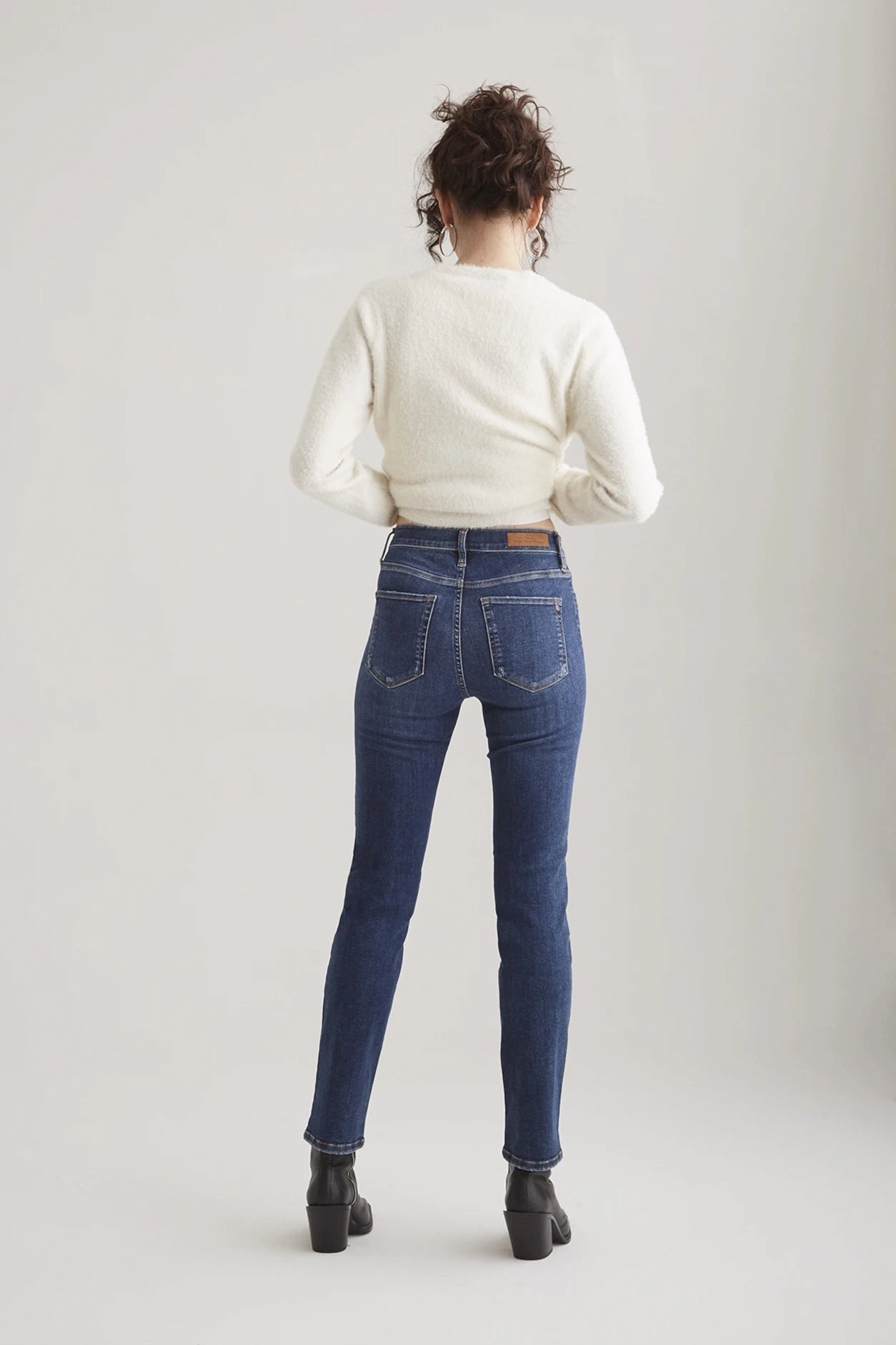 Side zipper Flexible Layer Hannah - Pant - True Blue - L32