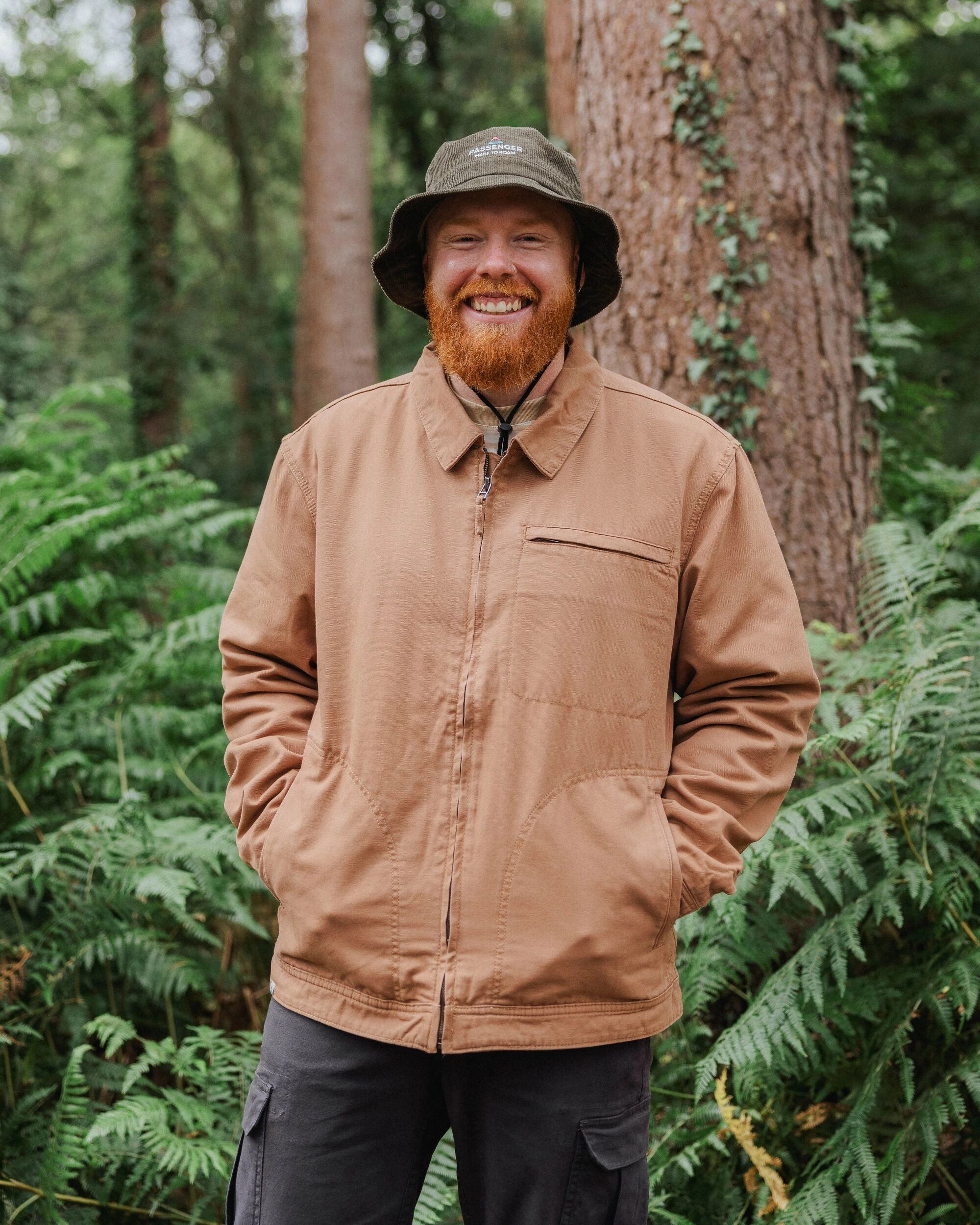 Taylor Quilted Jacket - Toffee Wind Resistant