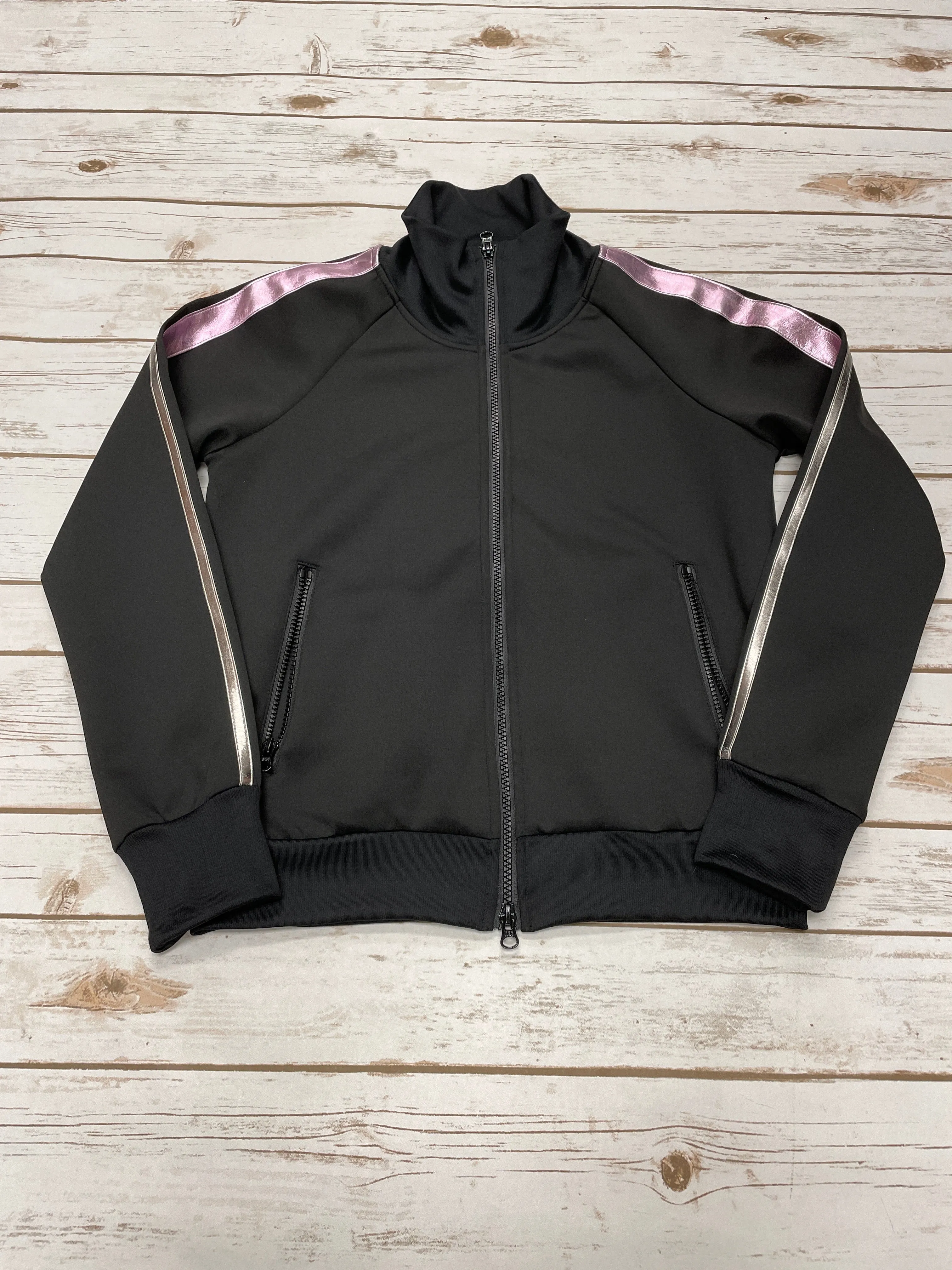 Hidden Ventilation Zones Everyday Fit Style Athletic Jacket By Cmc In Black, Size: Xs