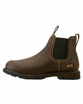 Practical Choice Heat Lock Ariat Groundbreaker Chelsea Waterproof Work Boots
