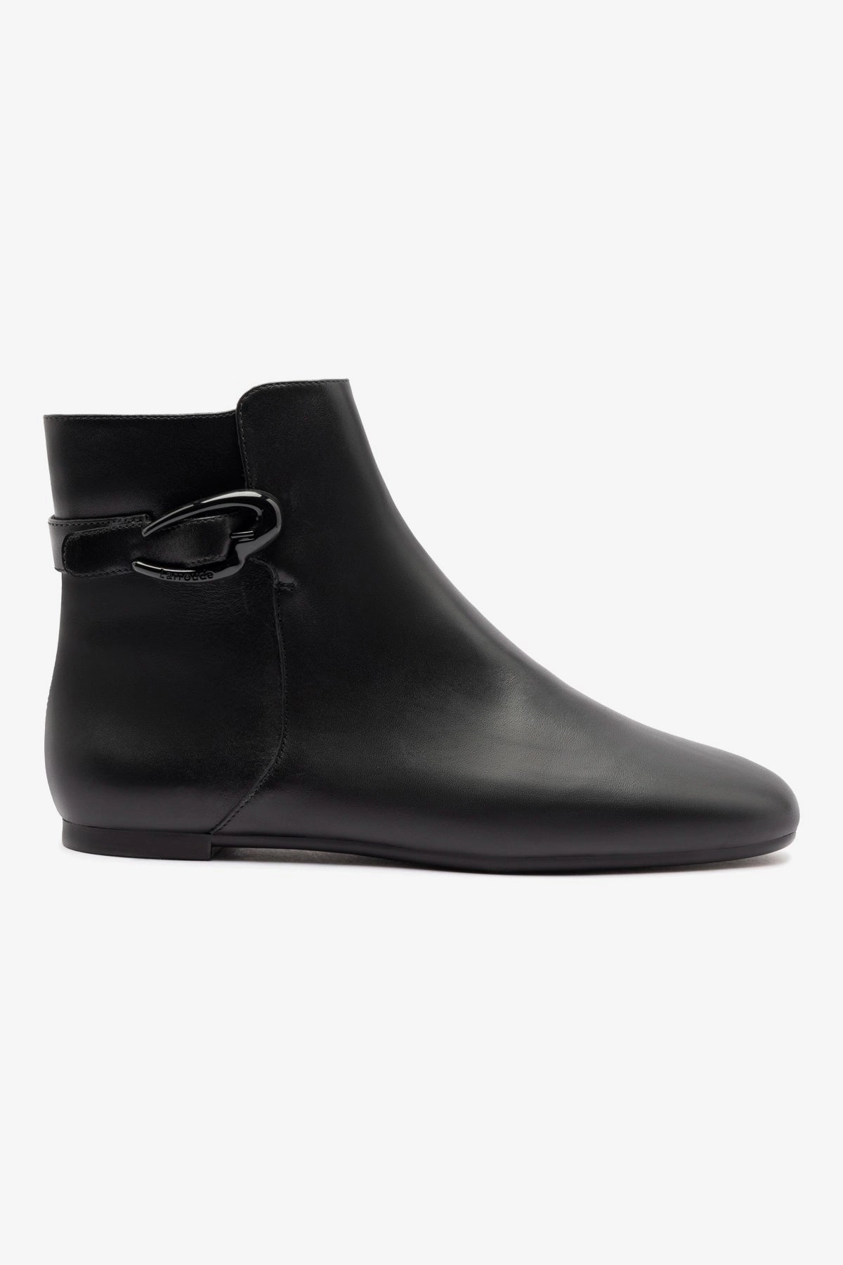 Neutral Foot Alignment Mini Verona Boot In Black Leather