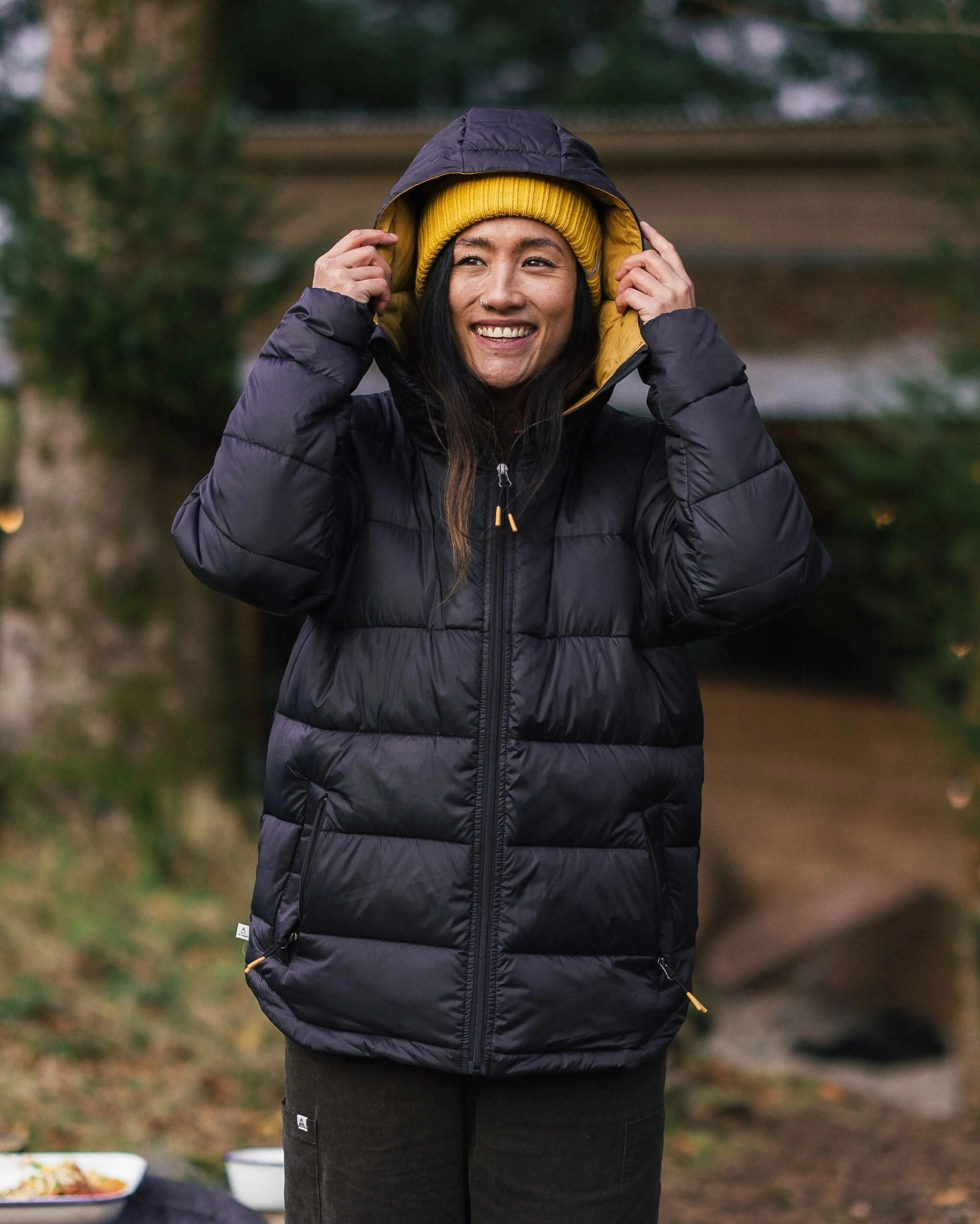 Kai Recycled Insulated Jacket - Black Odor Resistant Finish