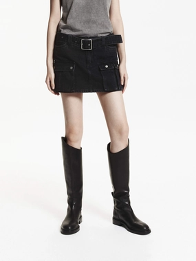 Cargo Pocket Cotton Skorts Stay Cool Technology Versatile Shorts