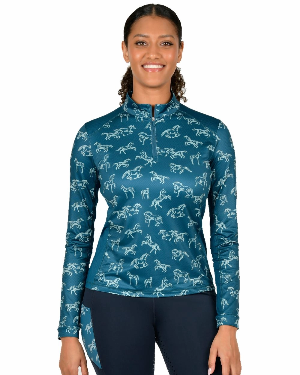 Youth Fit Dublin Womens Autumn Sally Long Sleeve Riding Top