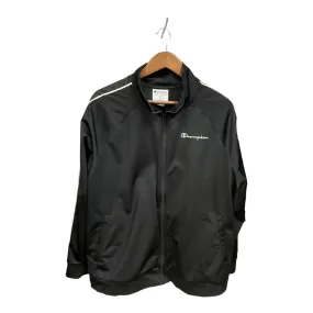 Chill Commute Fit Nylon Shell Construction Athletic Jacket By Champion In Black, Size: 3x