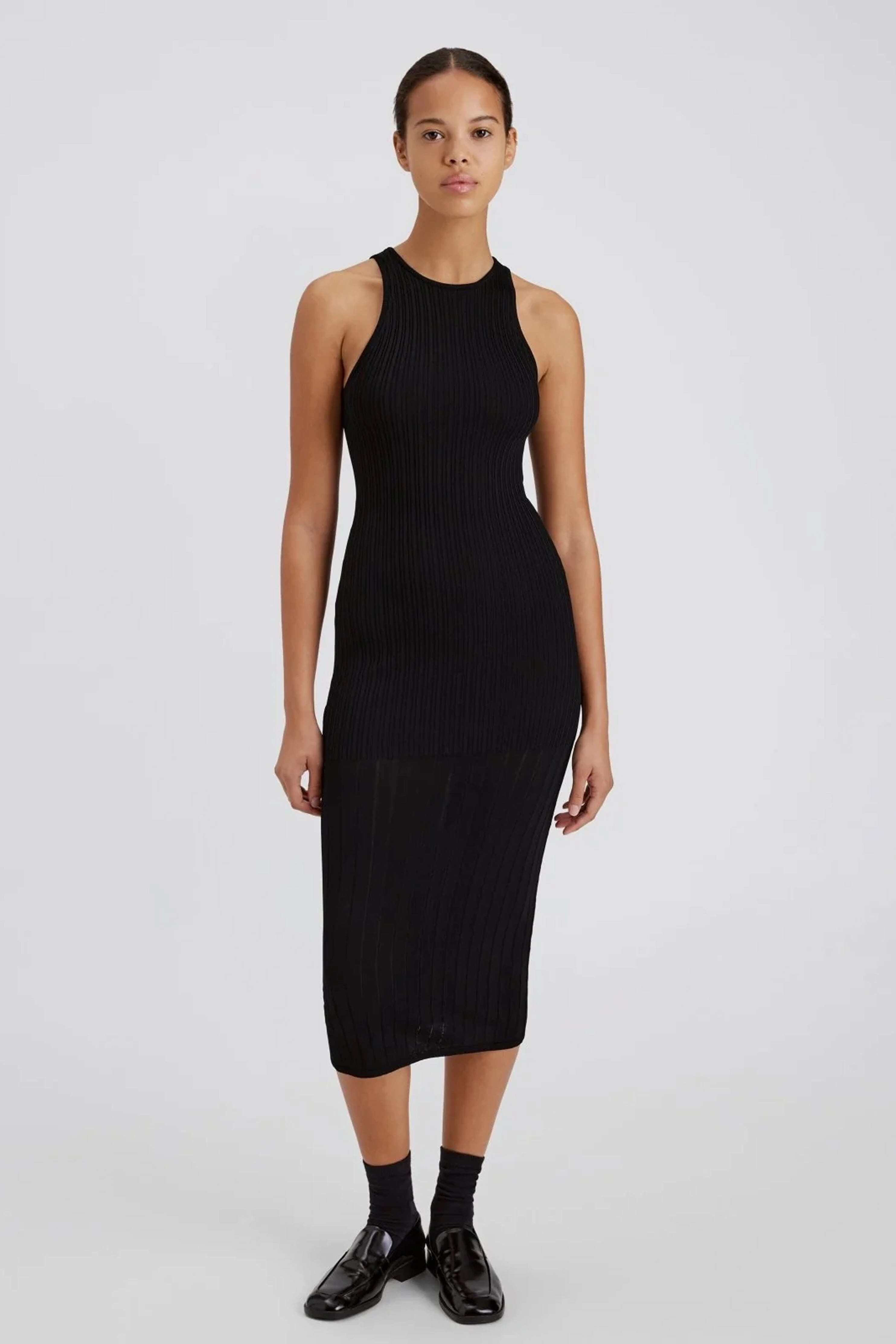 SOLID & STRIPED | The Varena Dress - Noir Limited-Edition