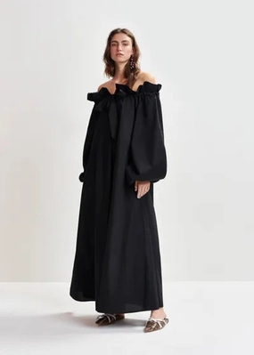 Delicate Lines Essentiel Antwerp Hojito Voluminous Dress in Black