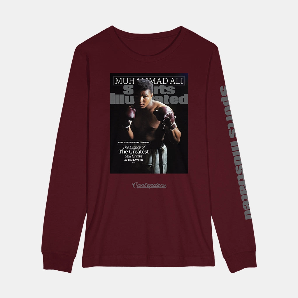 SPORTS ILLUSTRATED x ALI THE GREATEST COVER LONG SLEEVE SHIRT Hybrid Fabric Blend Compact TravelFriendly Design
