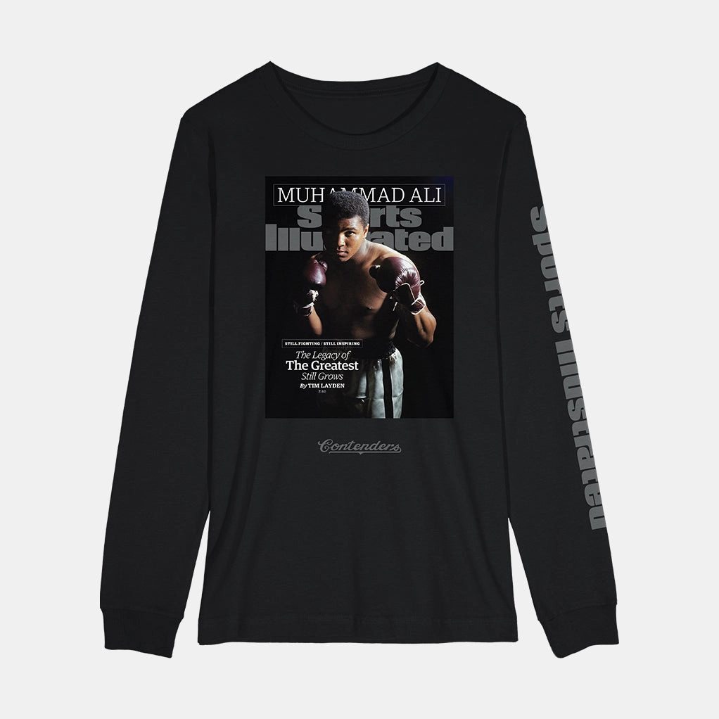 SPORTS ILLUSTRATED x ALI THE GREATEST COVER LONG SLEEVE SHIRT MinimalistStyle Comfortable Layer