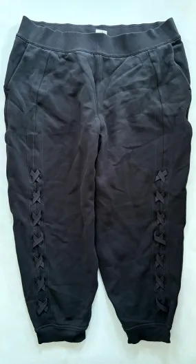 Athletic Pants By Lululemon In Black, Size: 1x Perfect Comfort Fit Tough Stretch