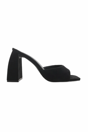 Mood Ready BILLINI | The Jaylen Heel - Black Suede