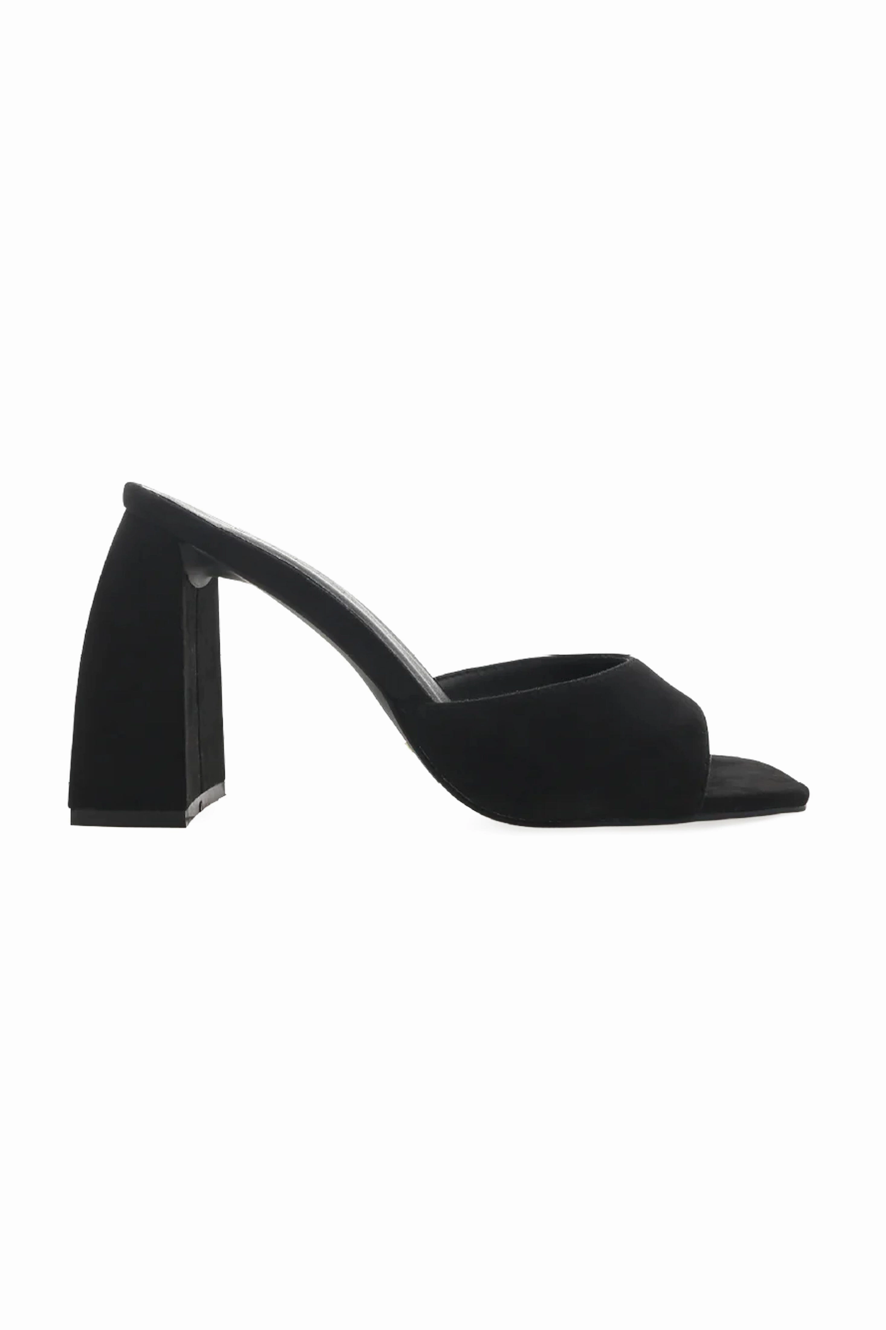 Mood Ready BILLINI | The Jaylen Heel - Black Suede
