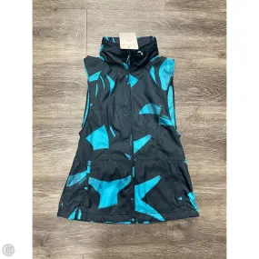 Breathable Lining Athletic Jacket By Lululemon In Blue, Size: 6