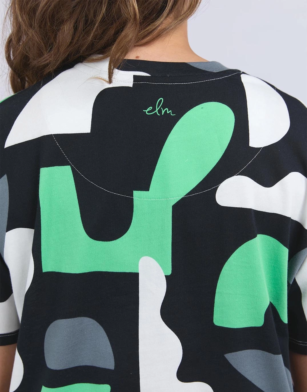 Stijl Tee - Abstract Yardage Print kids'