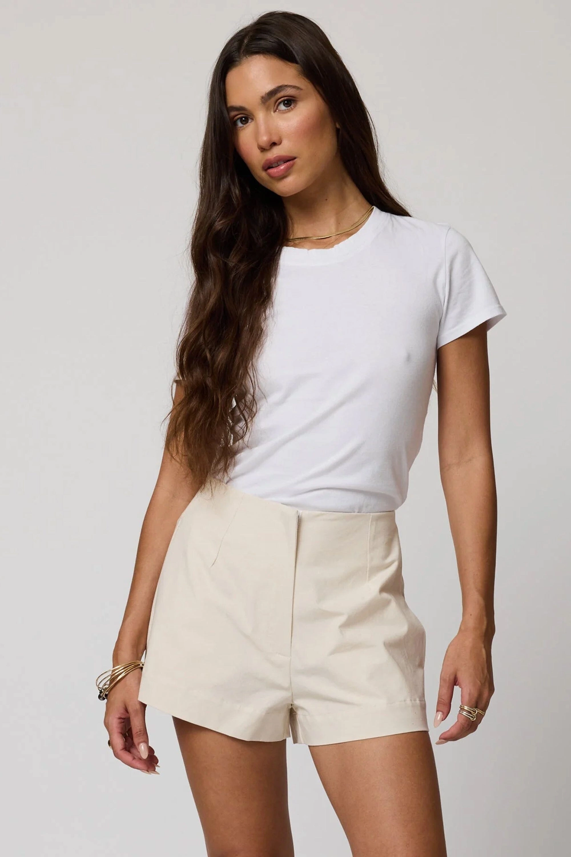 Cool Breeze Airflow Fit STILLWATER | The Matte Twill Shorts - Winter White