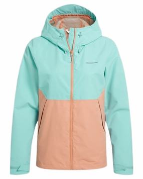 Craghoppers Womens Rosario Waterproof Jacket Lightweight Lining Glove Friendly Cuff Design