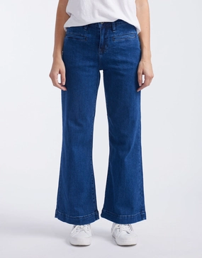 Freya Jeans - Mid West Blue Casual Friday Durable Athlete Fit