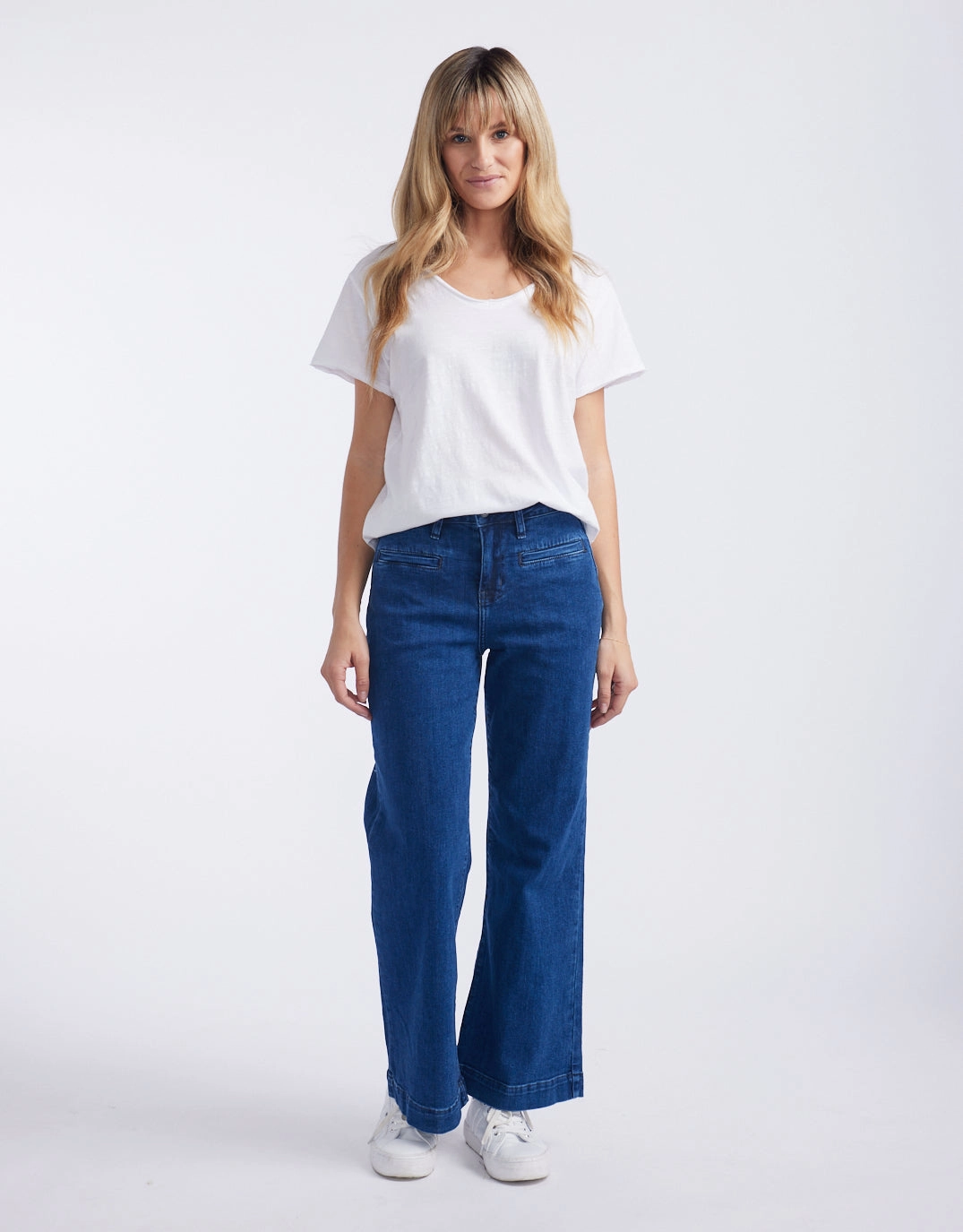 Smart Fit Freya Jeans - Mid West Blue