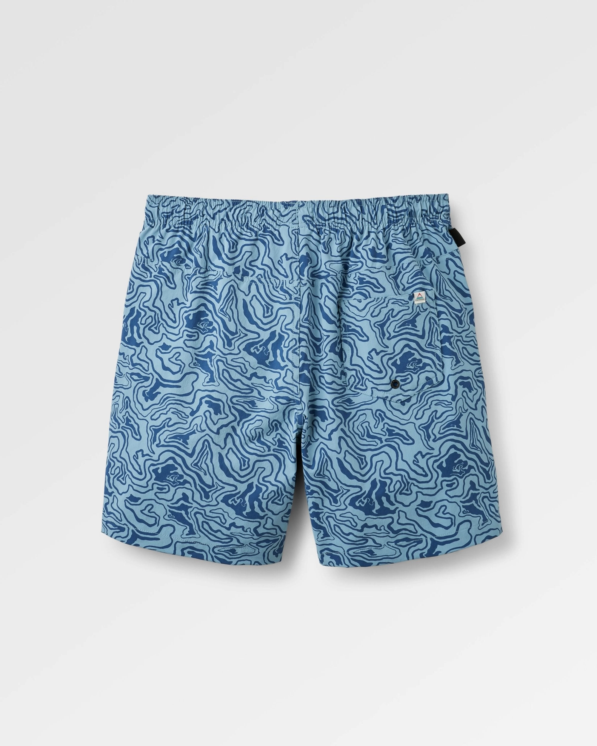Drifter NetPlus? Swim Lined Short - Strata Swirl Arctic men's fashion