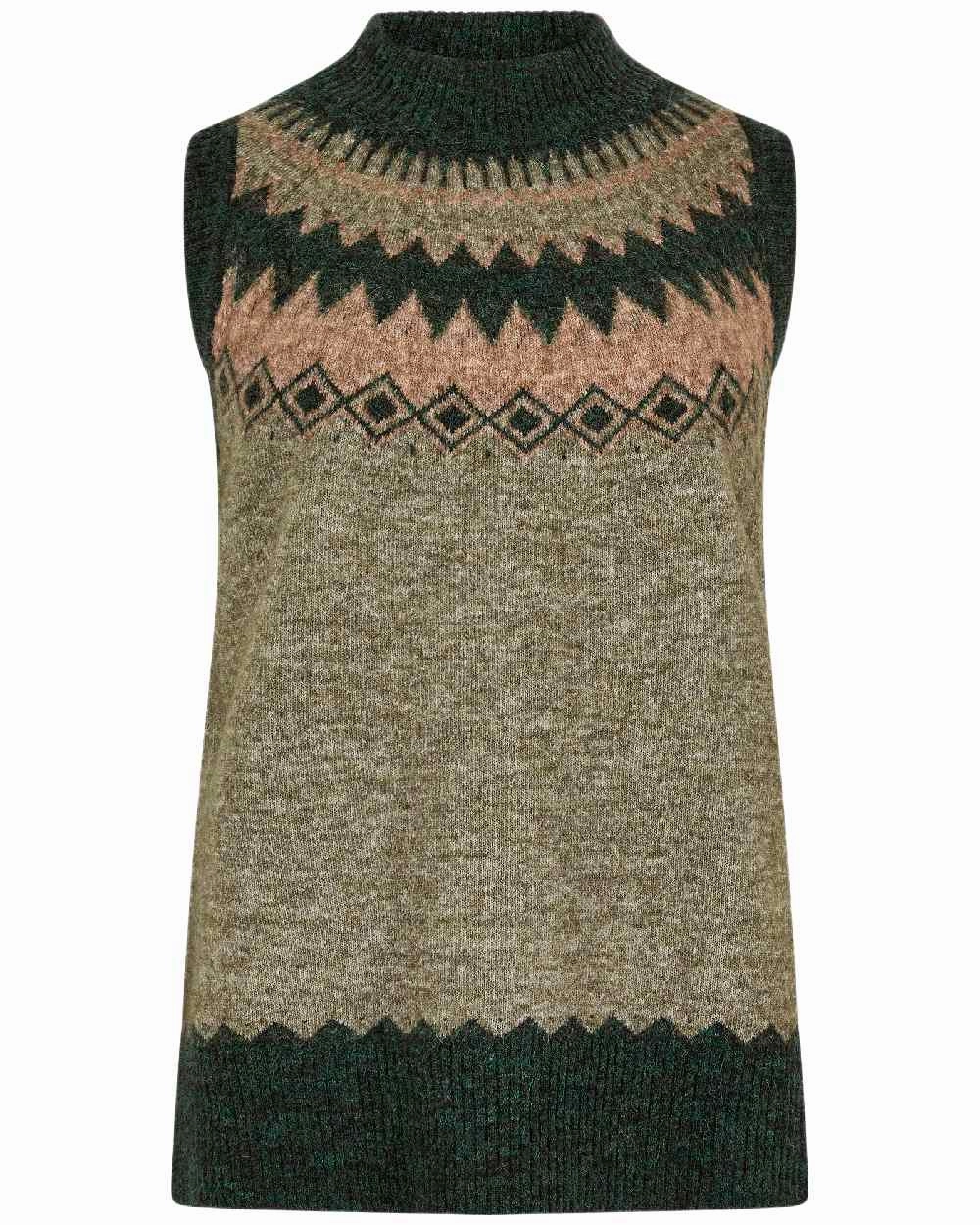 Dubarry Womens Doyle Fair Isle Pattern Vest Multi pockets Polarized Sun Protection