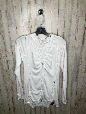 White Athletic Jacket Athleta, Size S Simple Detail