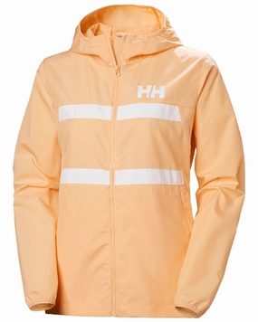Ventilation Panels ThermalInsulation Helly Hansen Womens Salt Stripe Windbreaker Jacket