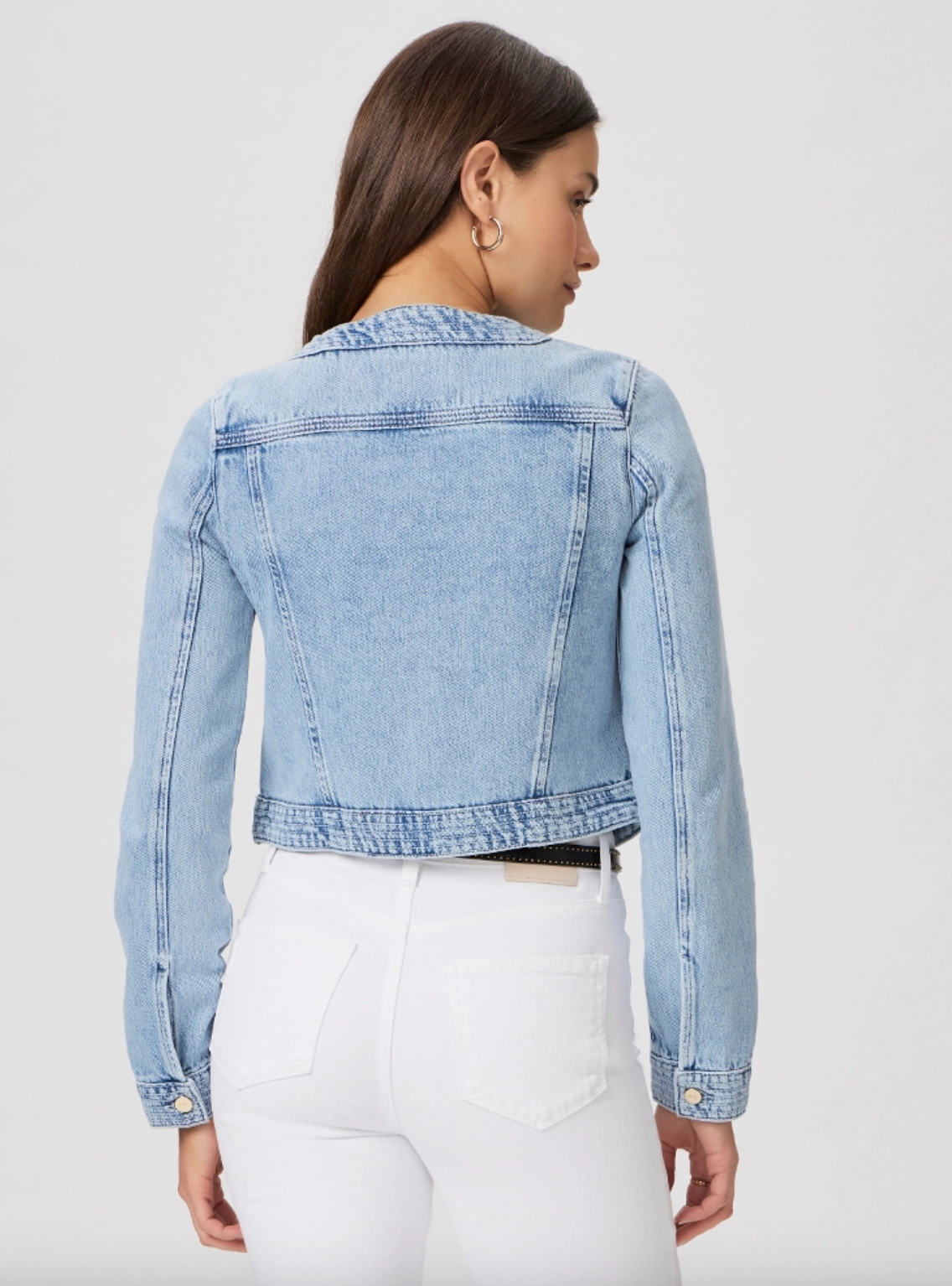 Everyday Comfort Fit Advanced Wickability System Paige Jeans Kiya Jacket in Doreen