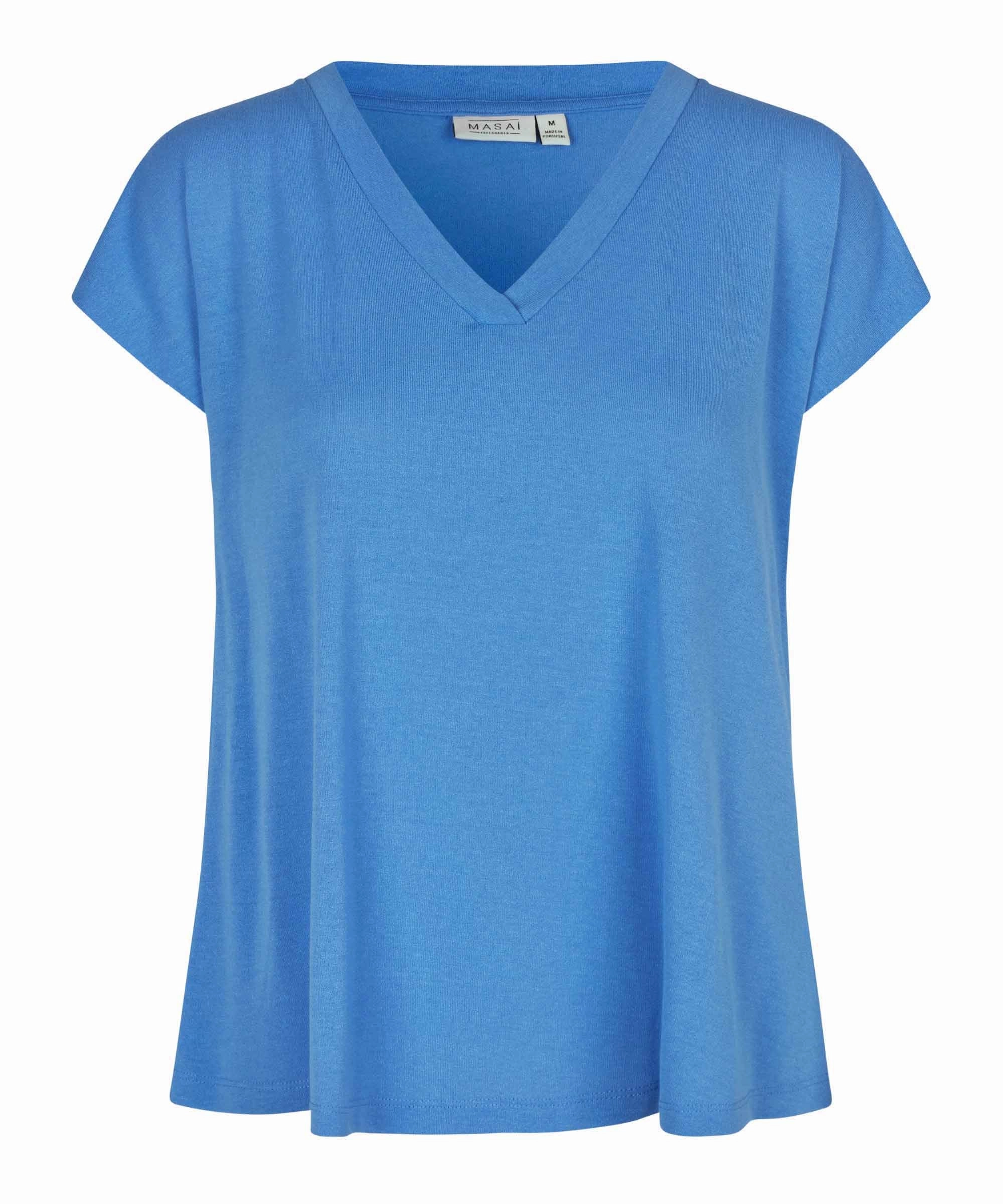 1009191 MaEfan Top - Hibiscus UV Protective Layer Relaxed Silhouette