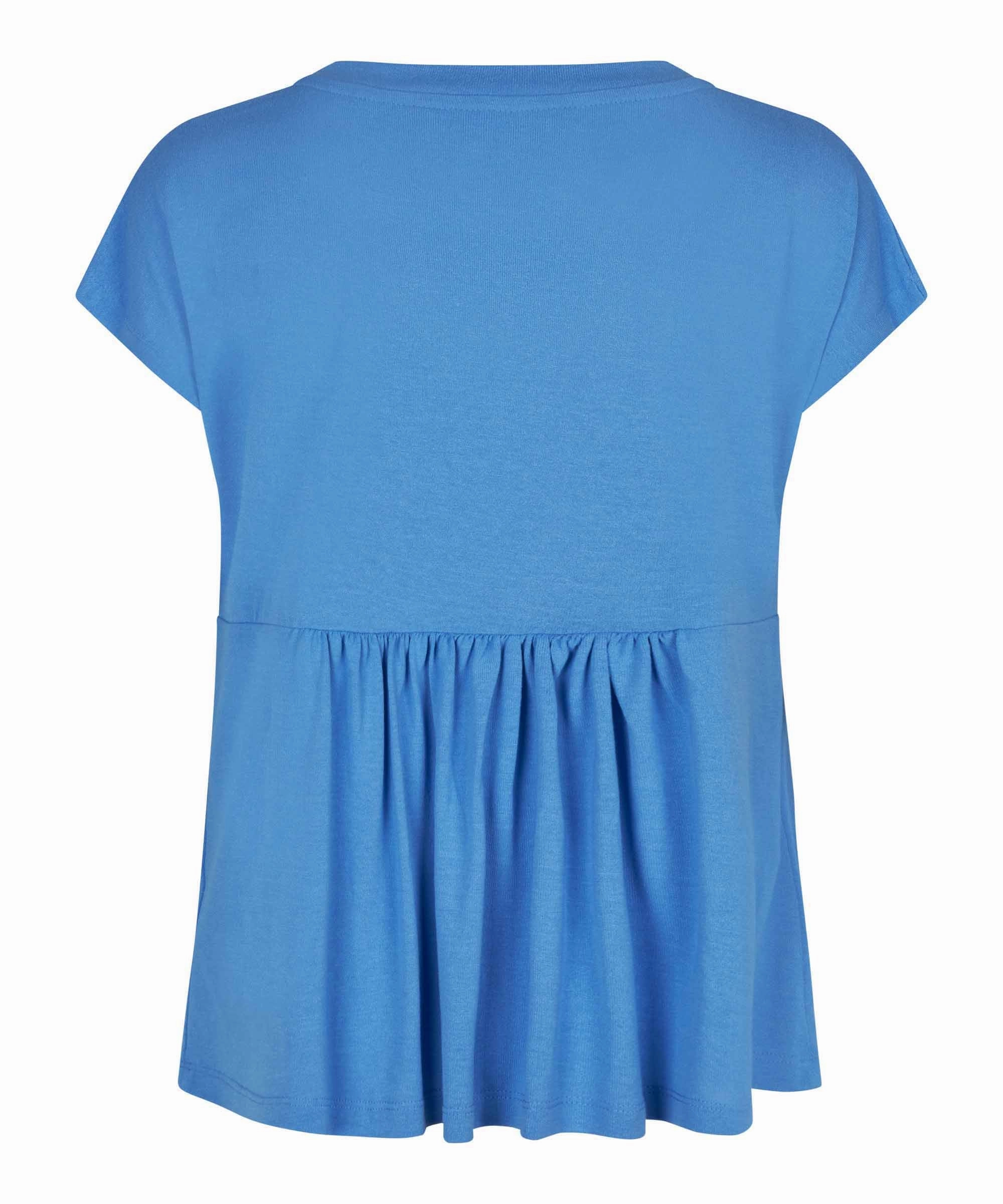 ButtonDownCollar Asymmetrical hem 1009191 MaEfan Top - Hibiscus