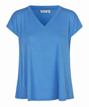 1009191 MaEfan Top - Hibiscus UV Protective Layer Relaxed Silhouette