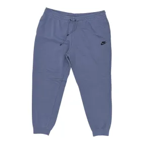 Non Slip Waist Grip Athletic Pants By Nike In Blue, Size:Xl