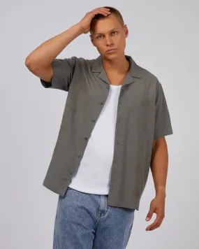 Lucca Short Sleeve Shirt Khaki Budget Friendly