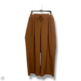 Athletic Pants By Calia In Brown, Size: 2x Snag Proof Fabric