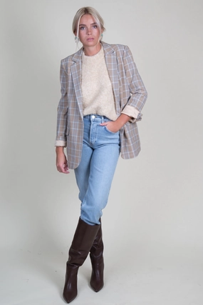 SUNDAYS | Larissa Blazer- Tavia Minimal Daily Fit