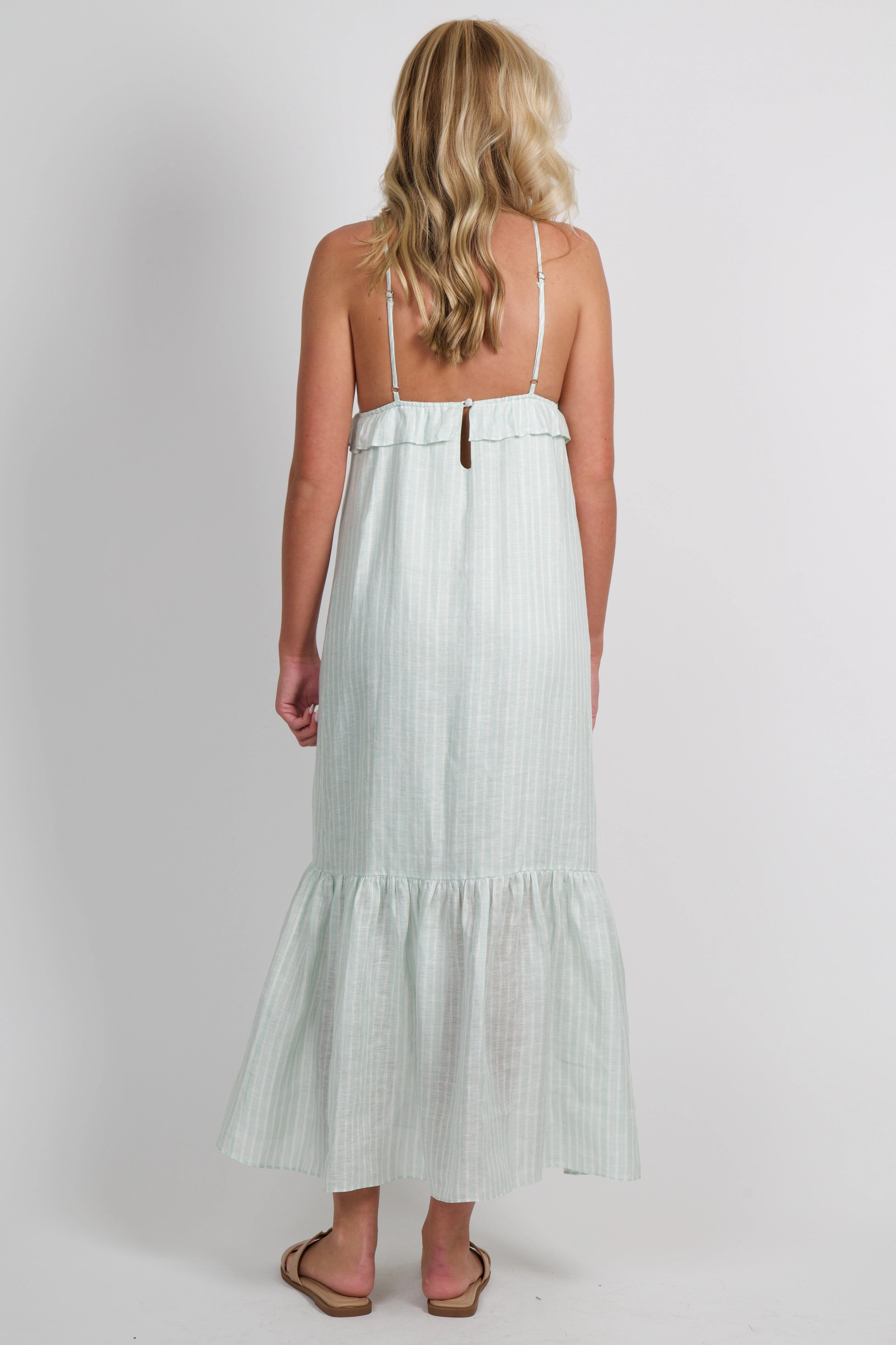 SUNDAYS | Marceline Dress - Seafoam Street Mood Comfy Shape