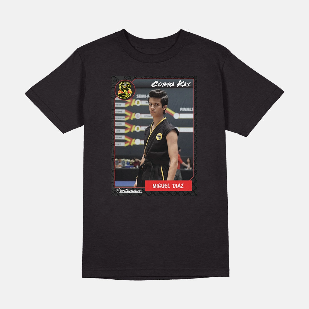 DoubleStitching COBRA KAI MIGUEL CARD SHORT SLEEVE SHIRT