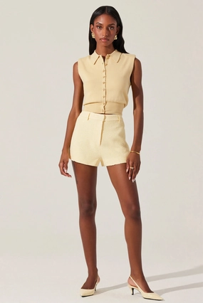 Body Ease ASTR | Eaton Shorts - Yellow
