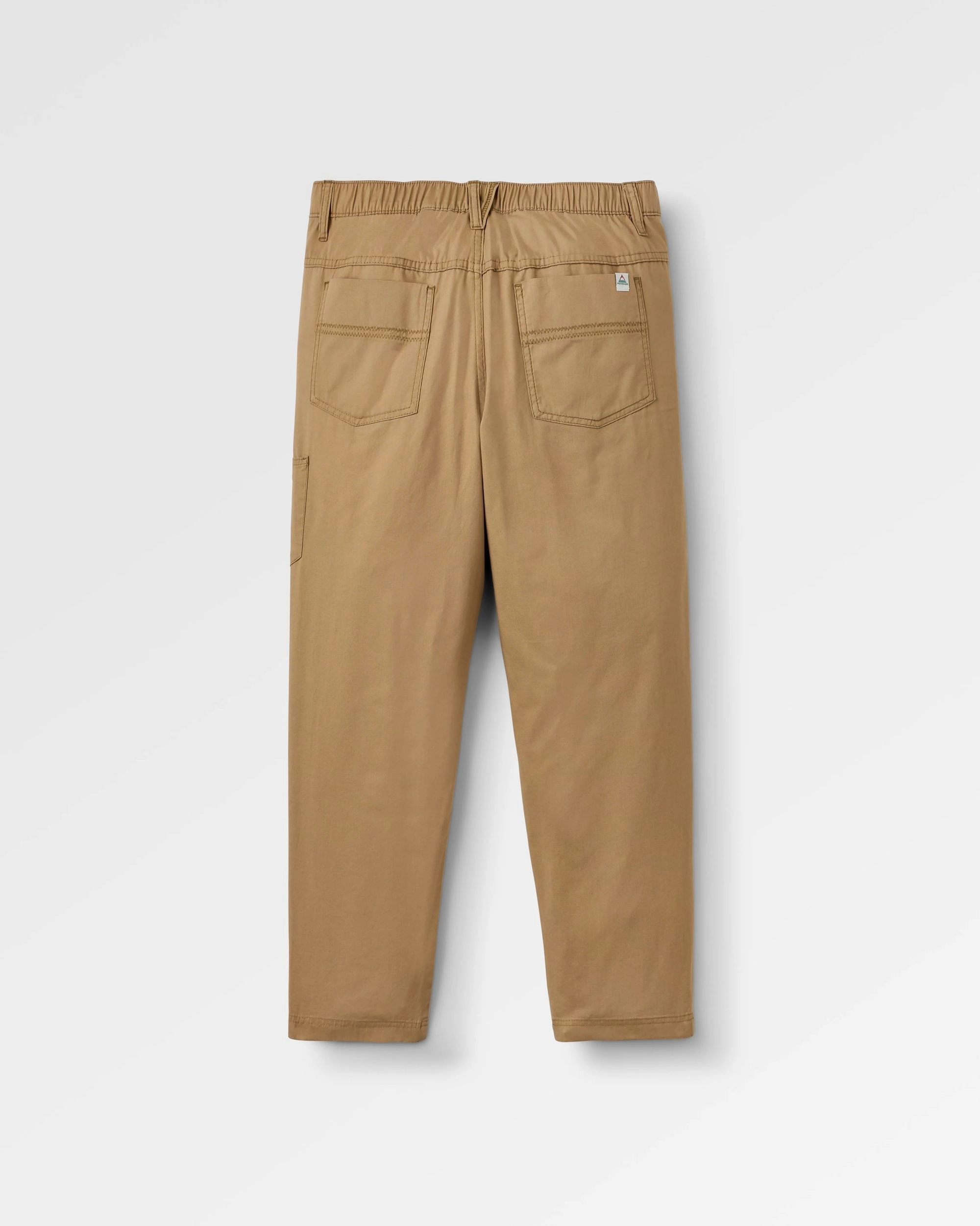 Flexible Look Neutral Shade Talis Light Casual Trouser - Elmwood