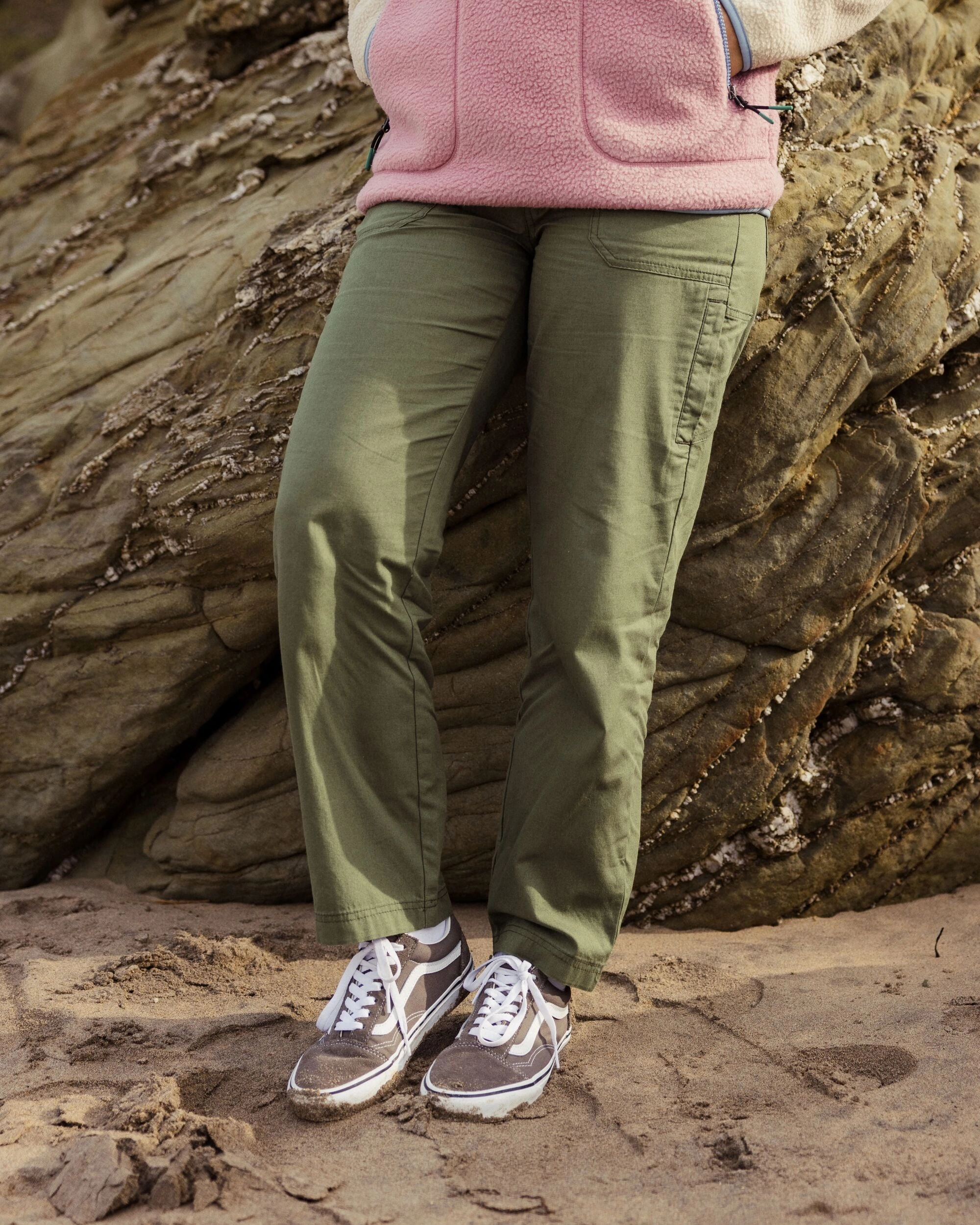 Talis Light Casual Trouser - Wild Green Non Irritating