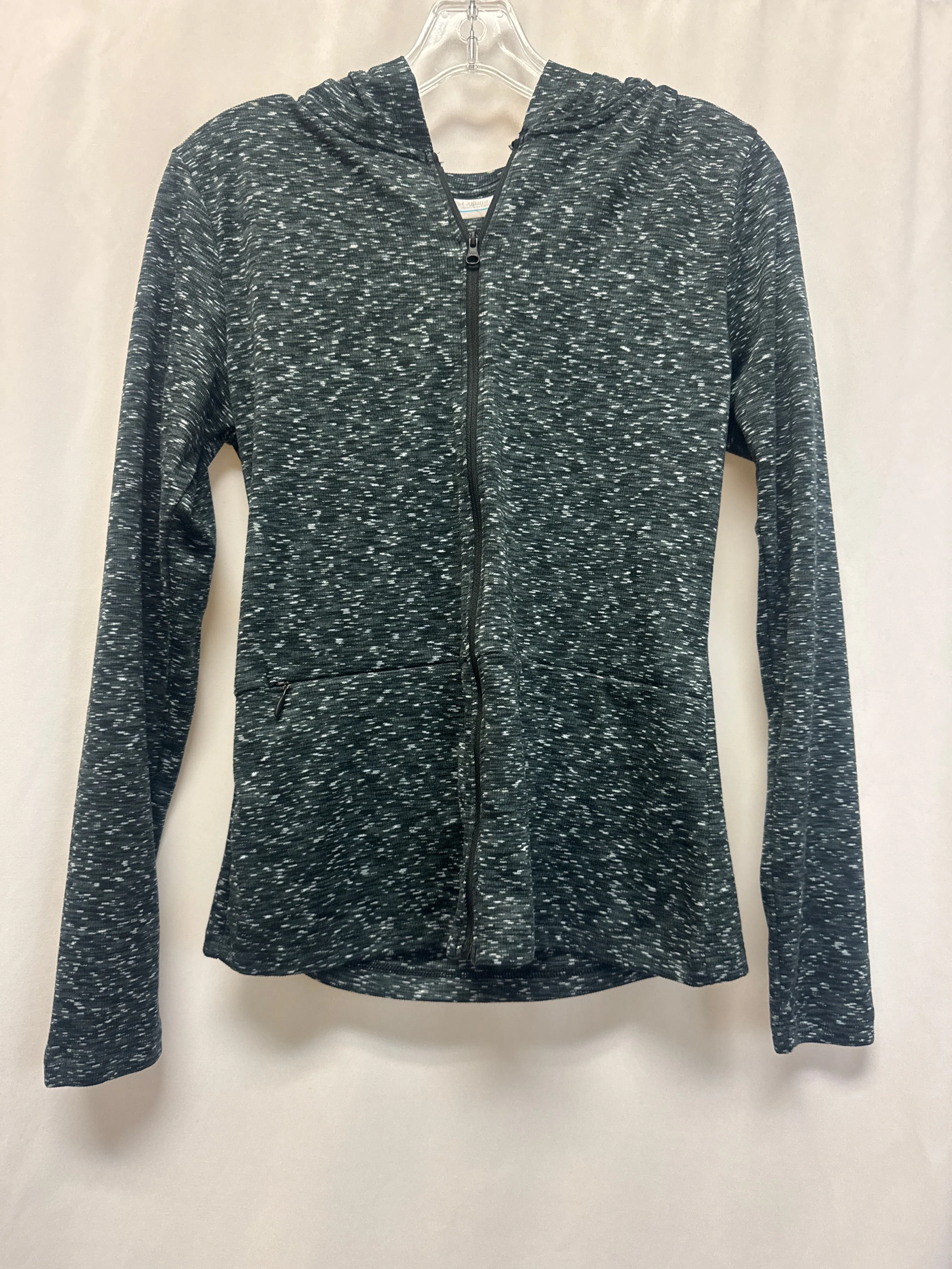 Athletic Jacket By Columbia In Grey, Size: S Easy Comfort Modular Attachment Points