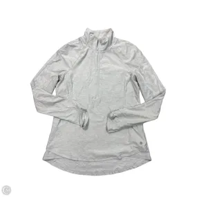 Athletic Jacket By Apana In Blue, Size: M VentilatedPanels Flexible Side Gussets
