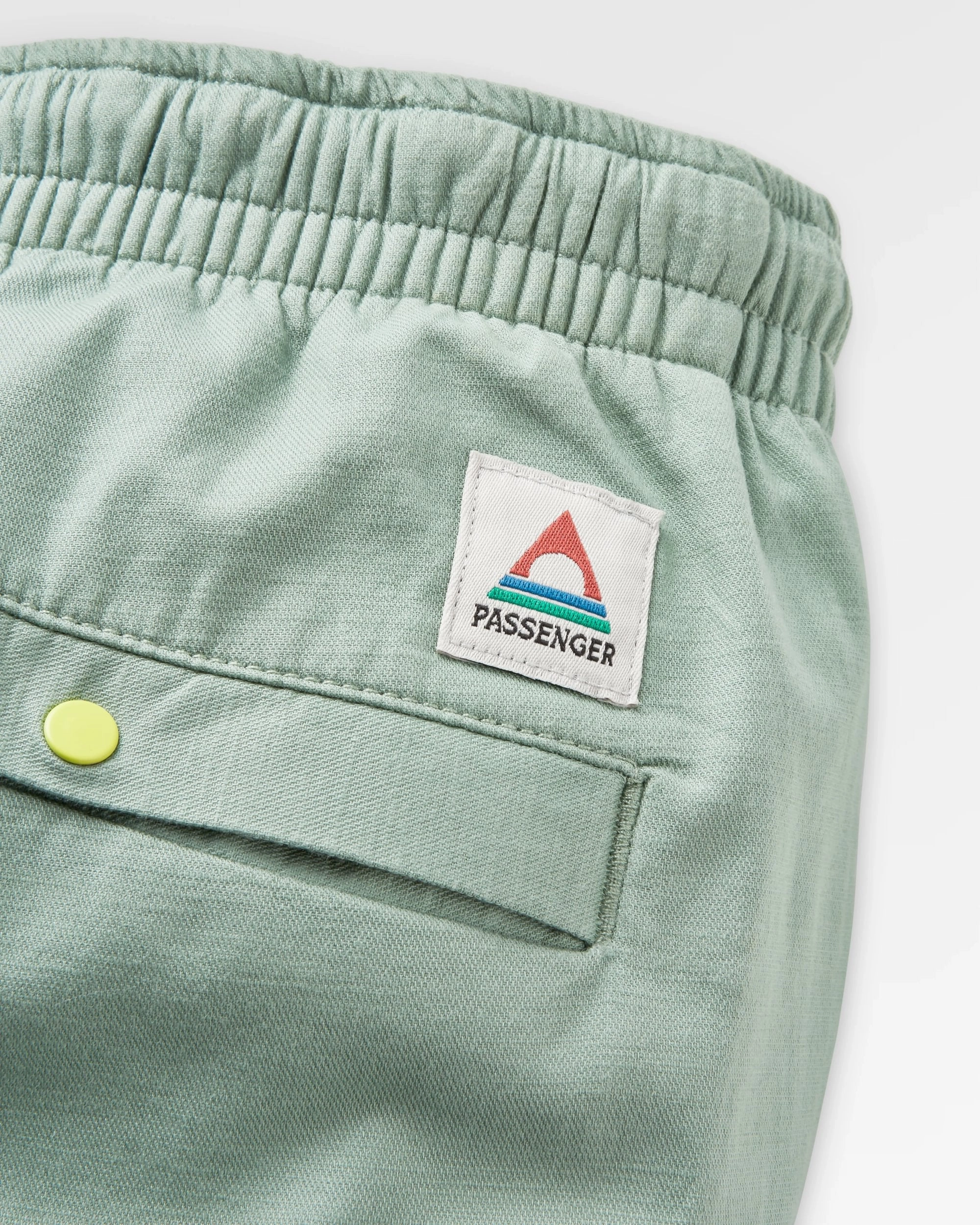 Soft Texture Tagless Design Hydrilla Trouser - Pistachio