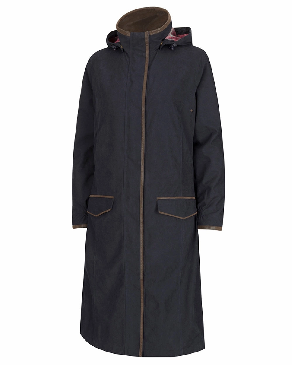 Faux Fur Collar Hoggs of Fife Struther Ladies Long Riding Coat