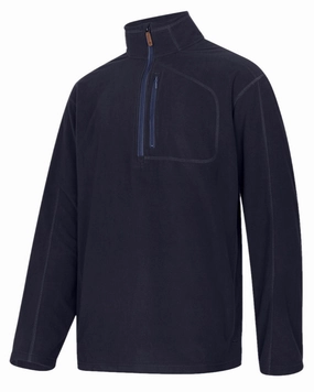 HiddenPockets Windproof Hood Hoggs of Fife Islander Techpro Quarter Zip Shirt
