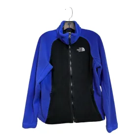 Athletic Jacket By The North Face In Black & Blue, Size: M Anti Static Lining Non Restrictive Fit